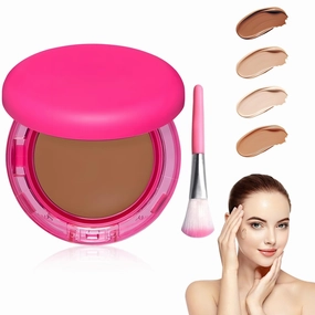 Peptide Bounce Foundation – Hydrating, Age-Defying Foundation for Mature Skin And All Skin Types, Vegan, Clean, Natural, Medium Buildable Coverage, Satin Finish (Medium)