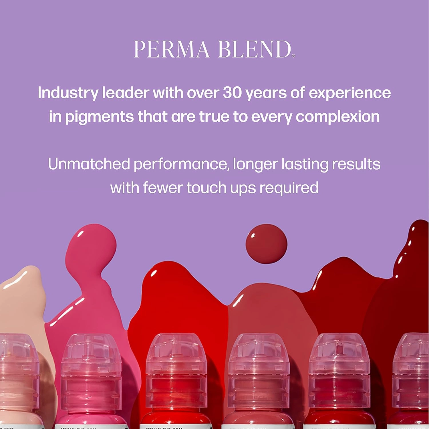 Perma Blend - Mauve - Mauve Tattoo Ink for Permanent Makeup - Lip Blush Microblading Ink to Enhance Color - Lip Blushing & Tattoo Supplies - Vegan (0.5 oz)