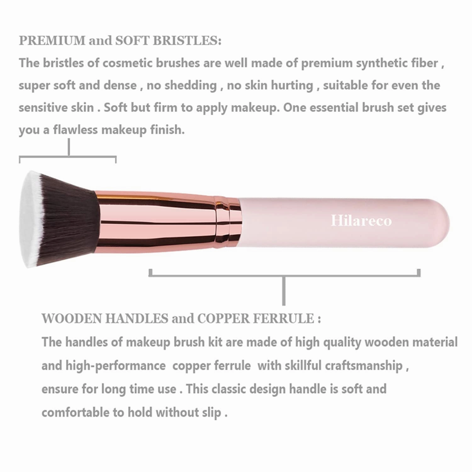PHOERA Foundation, Full Coverage Foundation, PHOERA Primer, PHOERA Makeup Set, Flat Top Kabuki Makeup Brushes Foundation Brush Powder Brush,2 Pcs Makeup Sponge (102 Nude   104 Buff Beige)