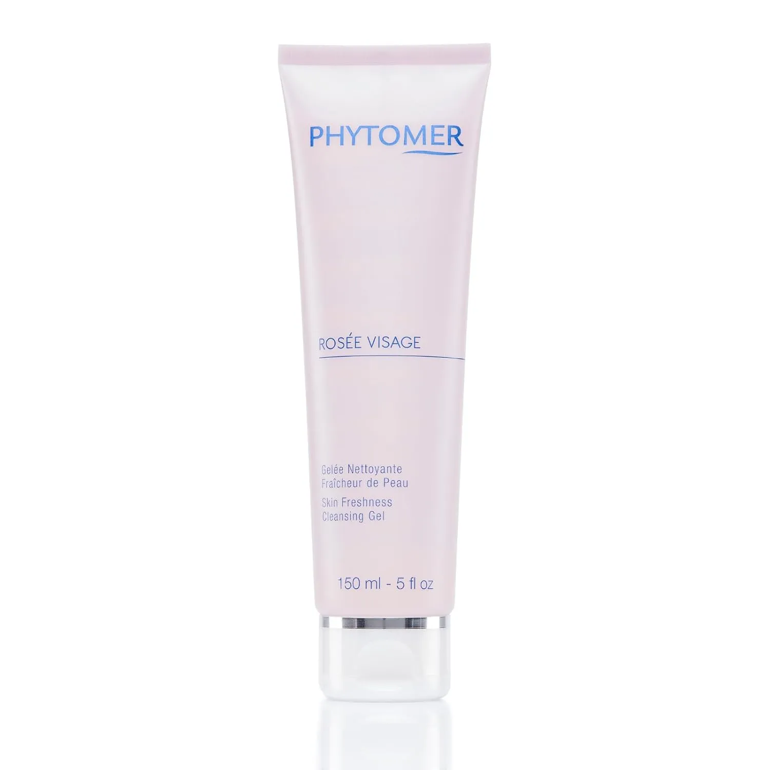 PHYTOMER Rosée Visage Face Cleansing Gel | Daily Facial Cleanser & Makeup Remover | With Rose Water | 95% Natural Ingredients | Sustainable & Eco-Friendly Skin Care | 250ml