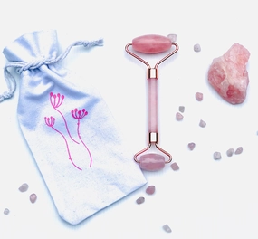 Pink Quartz Facial Roller