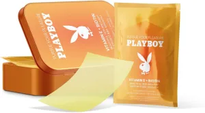 Playboy - Vitamin E   Biotin Oral Strips Supplement (30 Edible Strips) Fast Dissolving Skin, Hair & Nail Growth Supplement with Folic Acid - Strawberry Flavored Beauty Supplements for Women & Men