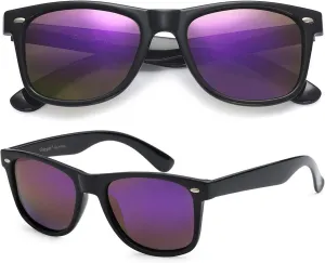 PolarSpex Mens Sunglasses - Retro Sunglasses for Men, Polarized Sunglasses for Womens - Cool Shades for Driving, Fishing