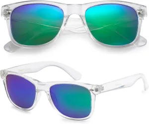 PolarSpex Mens Sunglasses - Retro Sunglasses for Men, Polarized Sunglasses for Womens - Cool Shades for Driving, Fishing