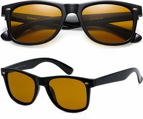 PolarSpex Mens Sunglasses - Retro Sunglasses for Men, Polarized Sunglasses for Womens - Cool Shades for Driving, Fishing