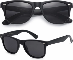 PolarSpex Mens Sunglasses - Retro Sunglasses for Men, Polarized Sunglasses for Womens - Cool Shades for Driving, Fishing