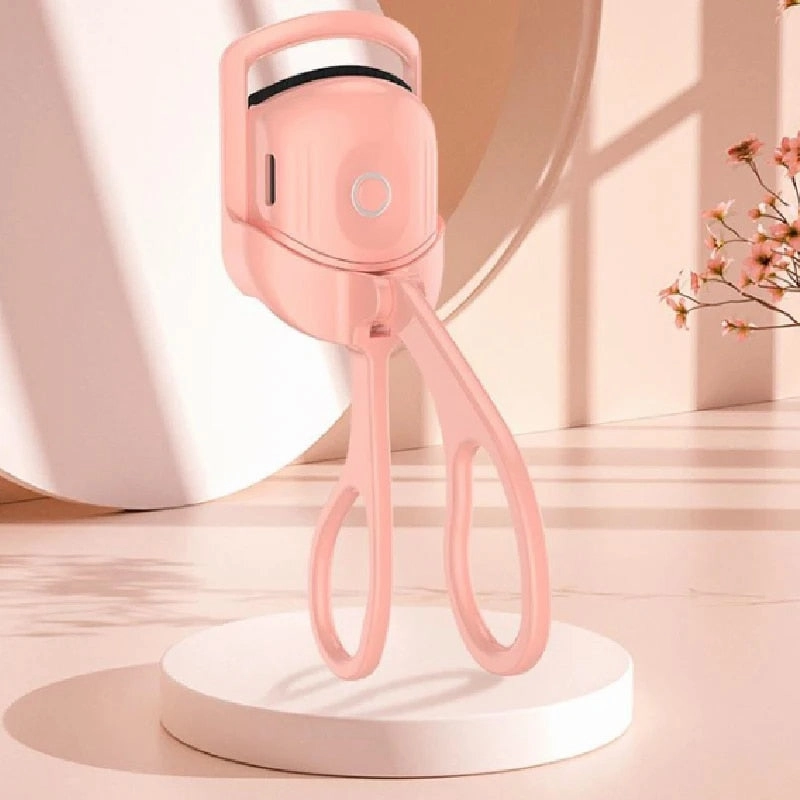 Portable Electric Heated Eyelash Curler - Long Lasting Curls