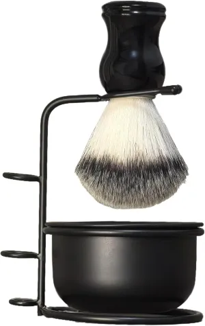 Premium Razor and Shaving Brush Stand Safety Razor Double-Sided Holder