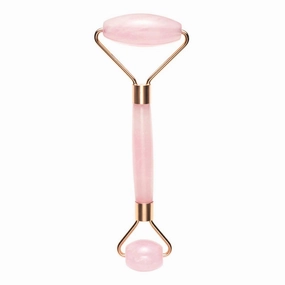 Pretty stone scraper Gua sha scraping massage tools (Face Roller Rose Quartz)