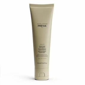 PREVIA Anti-Dandruff Treatment - Extra Life Virtuous Scalp Ritual - Dry Scalp Treatment that Normalizes & Soothes to Fight Dandruff, Eczema - 5 oz