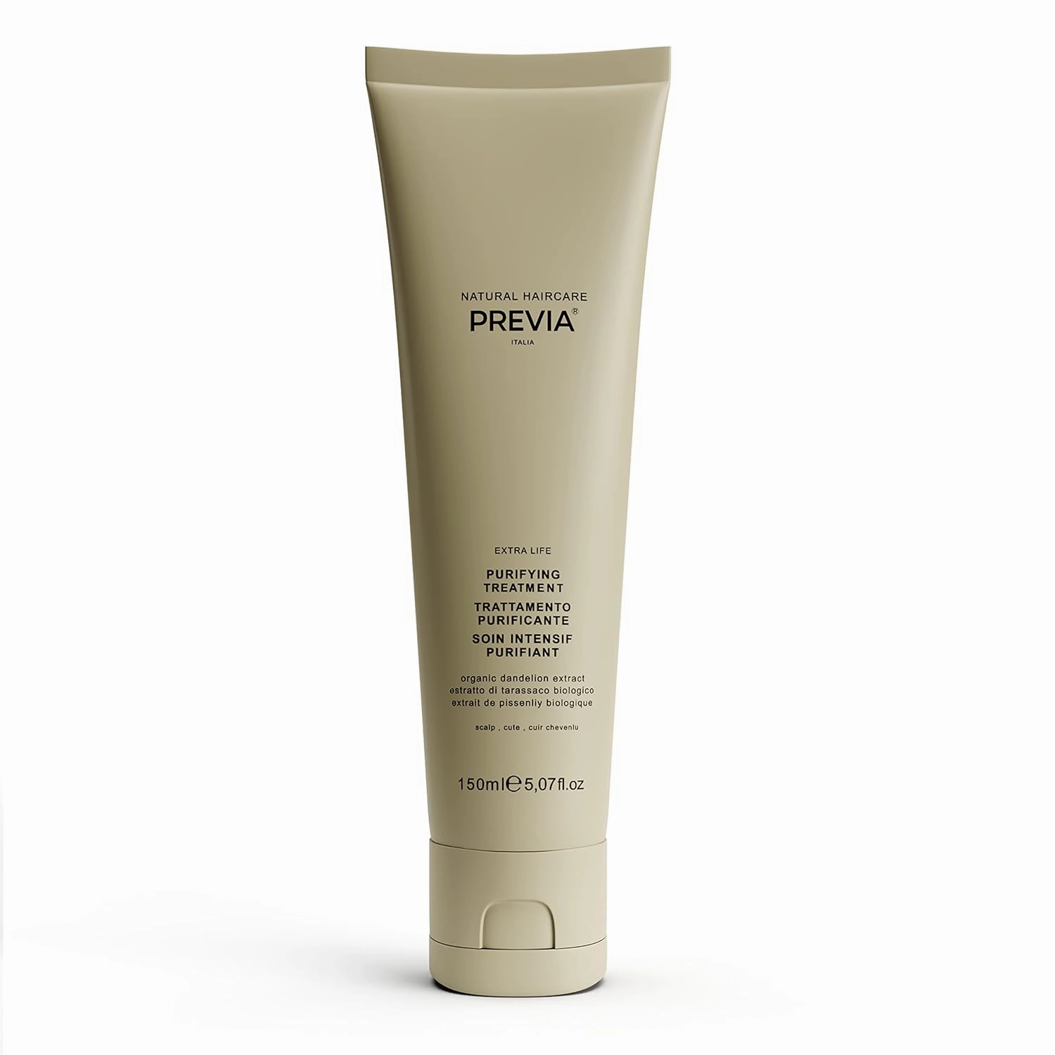 PREVIA Anti-Dandruff Treatment - Extra Life Virtuous Scalp Ritual - Dry Scalp Treatment that Normalizes & Soothes to Fight Dandruff, Eczema - 5 oz