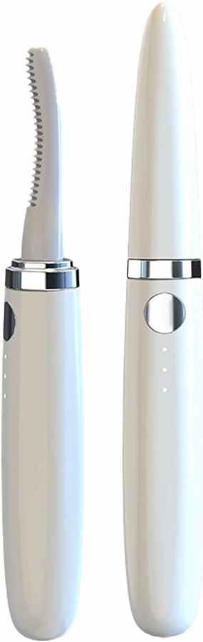 Professional Electric Heated Eyelash Curler USB Rechargeable Applicator Tool Elitzia ETSC888 (White)