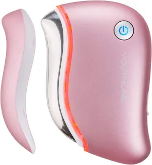 ProSculpt Gua Sha – Heated Facial Massage Tool with Soothing Vibration for Skincare, Relaxation & a Youthful Glow (Rose Gold)