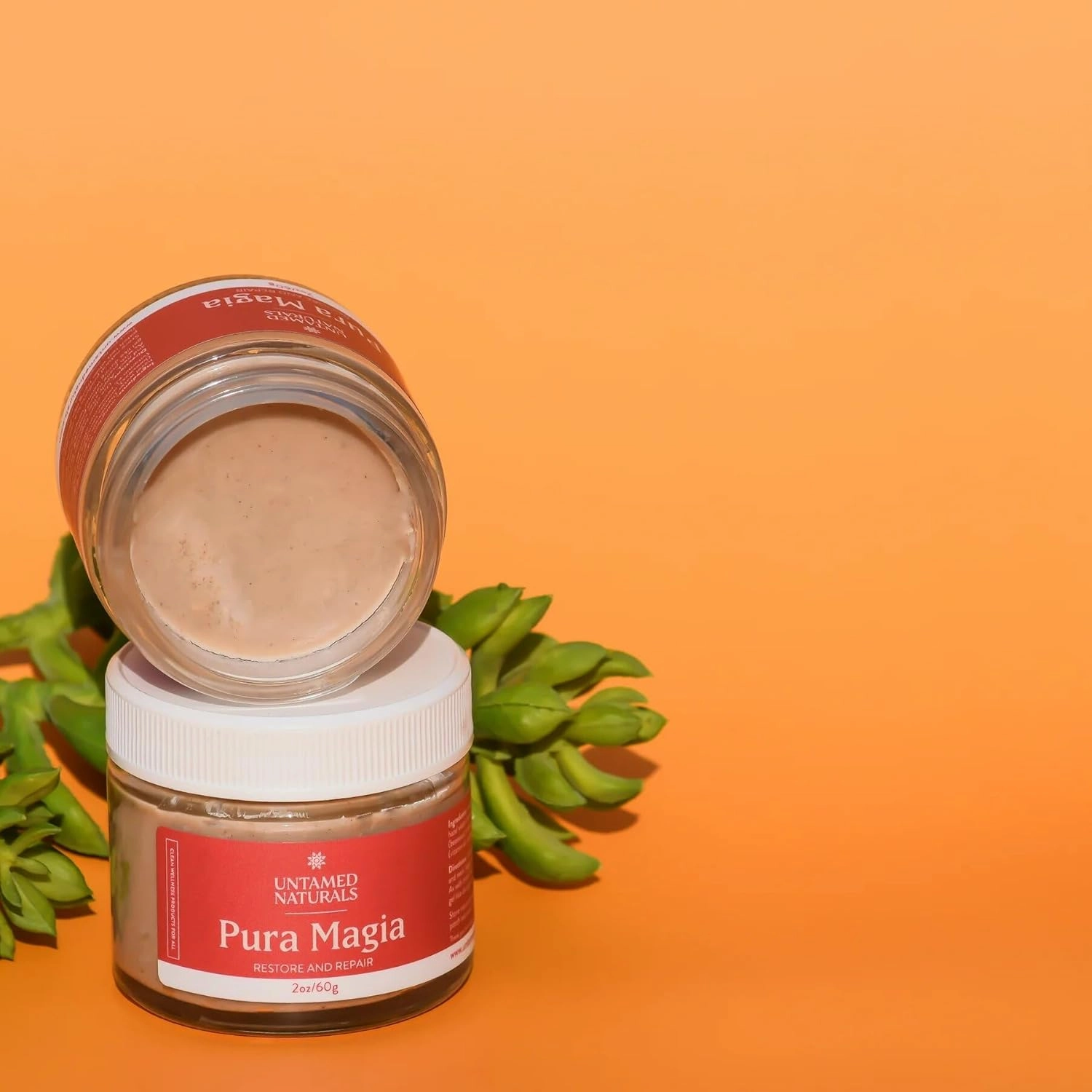 PURA MAGIA facial moisturizer, tepezcohuite root from Mexico, skin repair, night cream 2oz/60g
