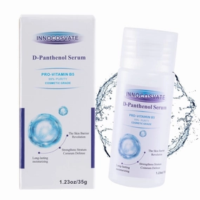 Pure D-Panthenol Serum, 99% Concentration,1.23oz,35g – Hydrating Multi-Use Formula for Sensitive Skin & Hair, DIY-Friendly Skincare Base