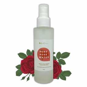 Pure Rose Water Gulab Jal Face Toner Mist,Hydrating & Refreshing Organic Rose Water Edible Grade,Makeup Remover Alcohol Free Toner, Steam Distilled Rose Water - 100ml