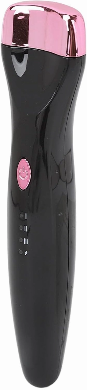 Push Up Heated Lash Curler, Compact 5D Push Electric Eyelash Curler Rechargeable Temperature Control for Daily Use