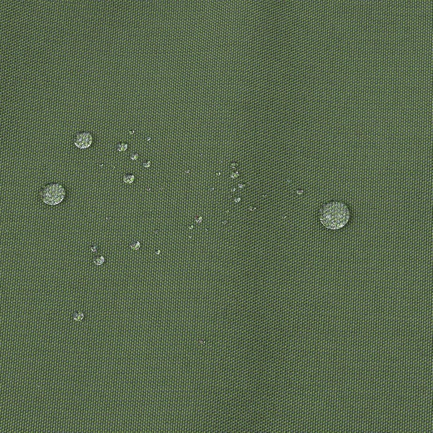 QILLOWAY Outdoor/Indoor High Back Chair Cushion,Sponge Foam Thickened Patio Chair Pad,4counts,Dark Green