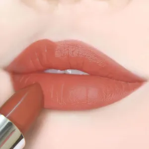 READY TO SHINE Hottest Shade-Matte Vegan Lipstick with Creamy Satin Finish, Caramel Orange Undertones Lip Color -CRUSH ON YOU (337-Just Like Honey)
