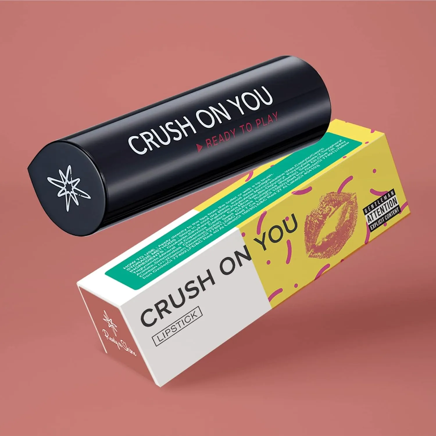 READY TO SHINE Hottest Shade-Matte Vegan Lipstick with Creamy Satin Finish, Caramel Orange Undertones Lip Color -CRUSH ON YOU (337-Just Like Honey)