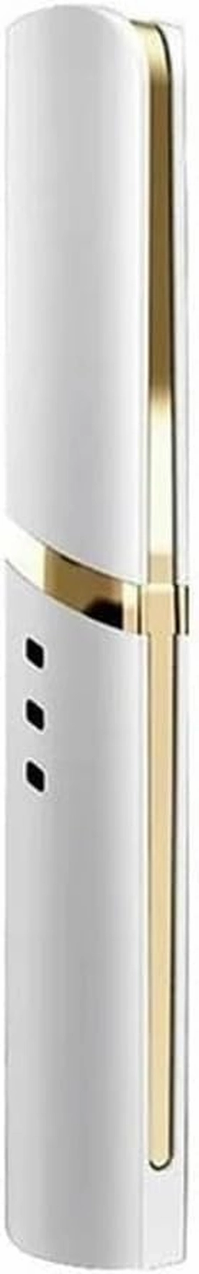 Rechargeable Electric Eyelash Curler，Quick Natural Curling-Female Eyelash Tool-Heated Eyelash Curler-Portable, Designed by Traveling Friends. (Color : White)