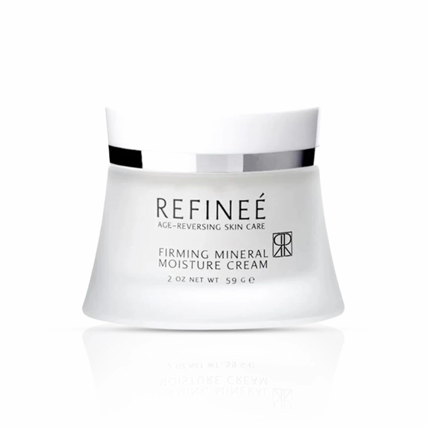 REFINEÉ Face Moisturizer Mineral Cream with Peptides and Rosehip (2oz), Firming Light Weight Anti-Aging Anti-Oxidant Vitamin-Filled Face Moisturizer for All Skin Types, Hydrates & Firms Skin