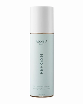 REFRESH Jade Purifying Facial Cleanser - Gentle Foaming Cleanser for All Skin Types, Reveals Radiant & Smooth Skin with Emollients, Ceramides, and Purifying Jade Water, 6.7 Oz