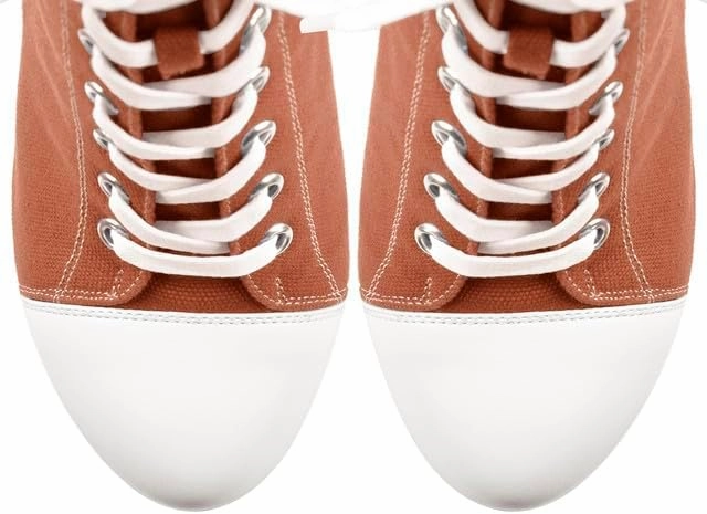 Richealnana Women's Cavans Platform Lace Up Stiletto Heel Fashion Sneaker Boots