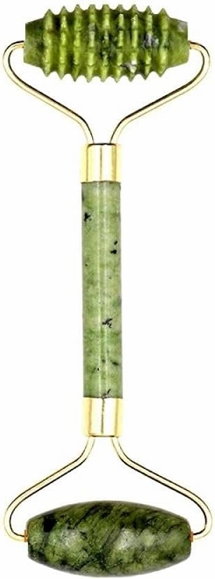 Roller Facial Massager Guasha Double Head Jade Stretch Eye Stretch Skin Body Relaxation Beauty Massage to Limace El Coll-2pcs