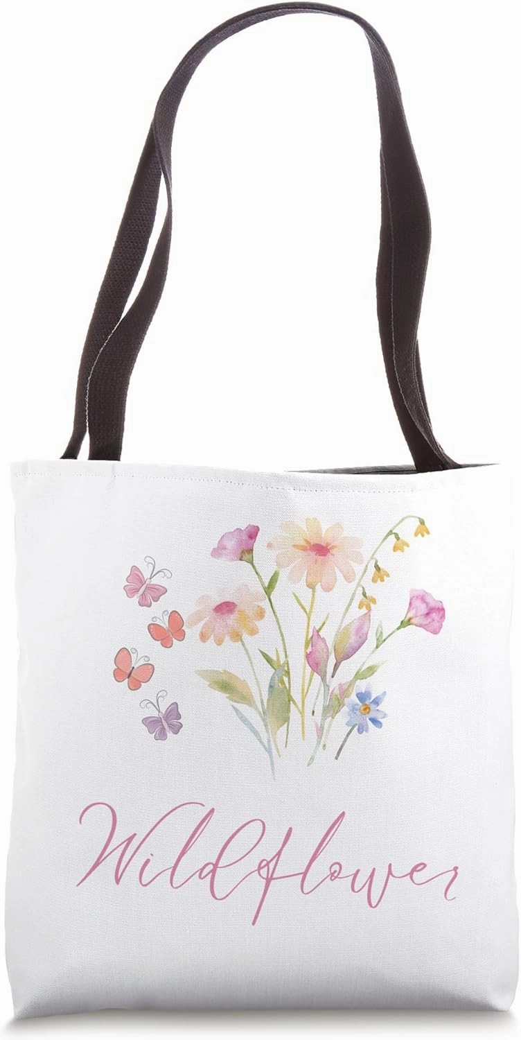 Romantic Boho Nature-Inspired Art for Free Spirits Tote Bag