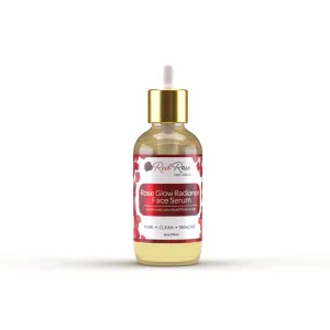 Rose Glow Radiance Face Serum | Daily Hydration For Anti-Aging, Glowing Serum For All Skin Types, Suitable for oily skin, dry skin, sensitive skin | Vegan - 15 ml