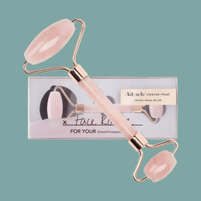 Rose Quartz Crystal Facial Roller