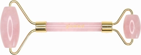 Rose Quartz Roller for Face, Eye and Neck: Facial Massager -100% Natural Rose Quartz | Lymphatic Drainage | Improving Fine Lines