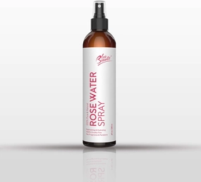 Rose Water (Large 4 oz) by Bleu Beauté - 100% Pure Facial Toner with a Tender Floral Scent - 1 Bottle in a Non breakable Sprayer
