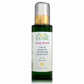 Rosy Fresh - Organic Rose and Green Tea Revitalizing Facial Toner For All Skin Types