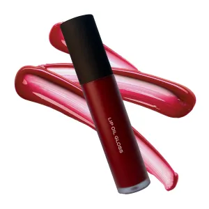 RUBY'S ORGANICS Lip Gloss for Women, Lip Balm for Girls, Hydrating, Non Sticky & Non Drying Formula, Long Lasting, Natural Organic Lip Makeup, Paraben Free -Sangria, 6.5ml