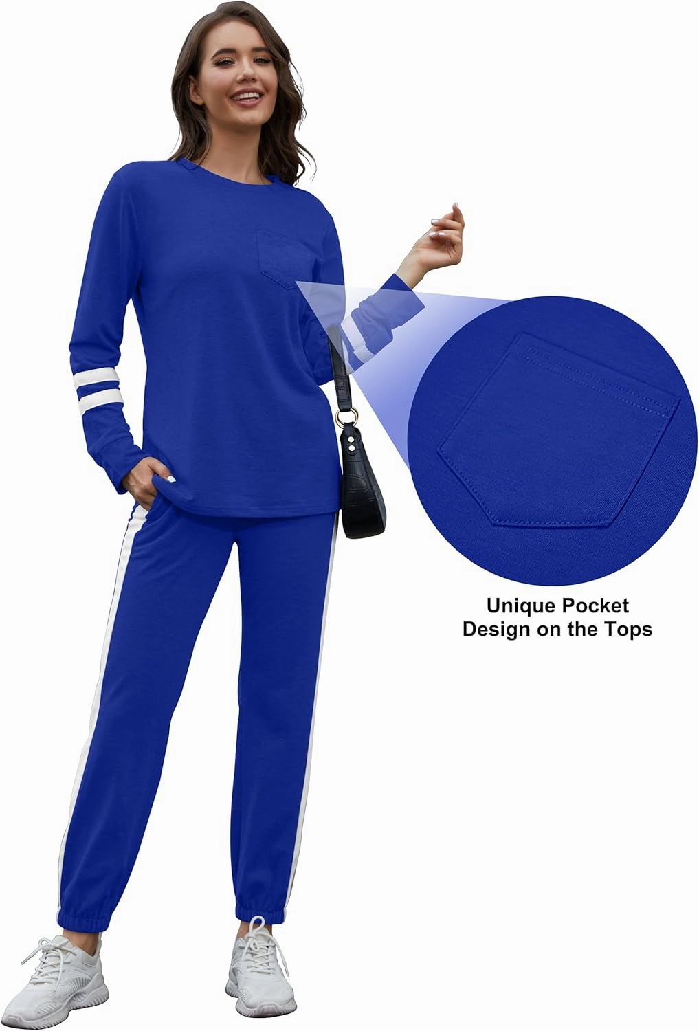 RUBZOOF Lounge Sets for Women 2 Piece Casual Travel Sweatsuits Outfits Loungewear Matching Sets Women Clothing S-3XL