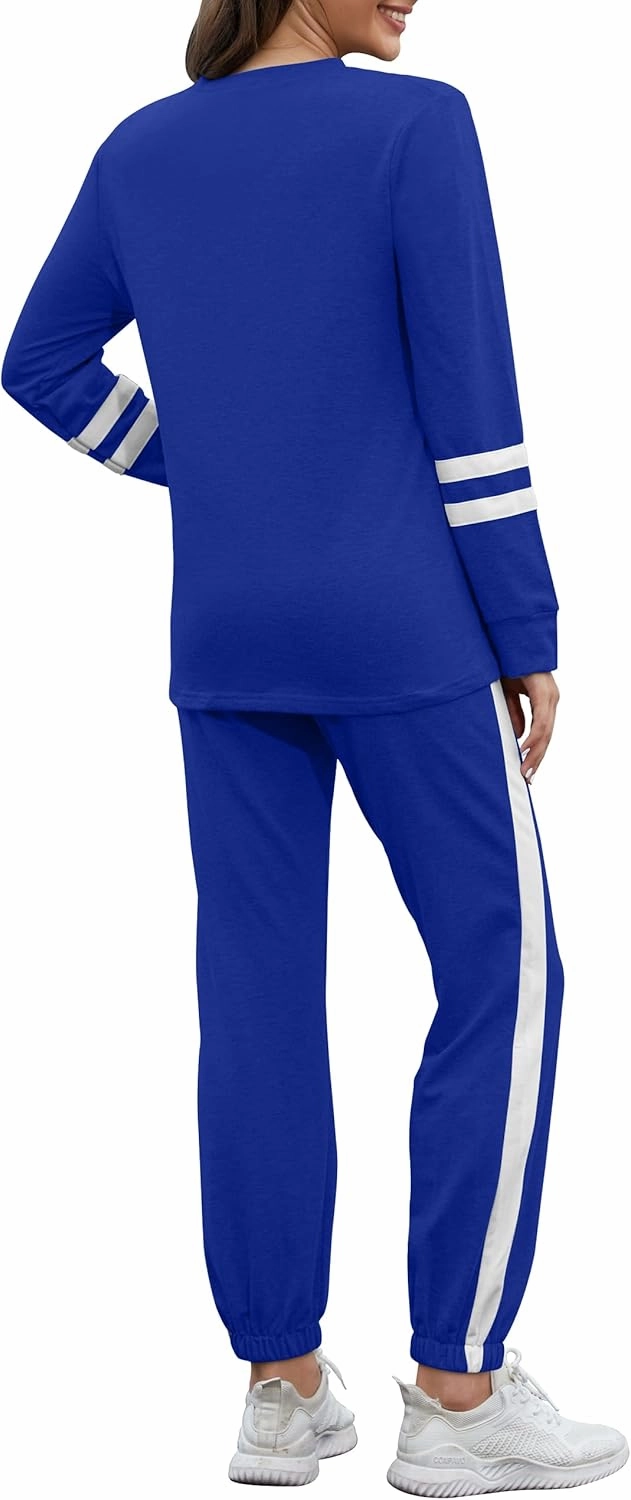 RUBZOOF Lounge Sets for Women 2 Piece Casual Travel Sweatsuits Outfits Loungewear Matching Sets Women Clothing S-3XL