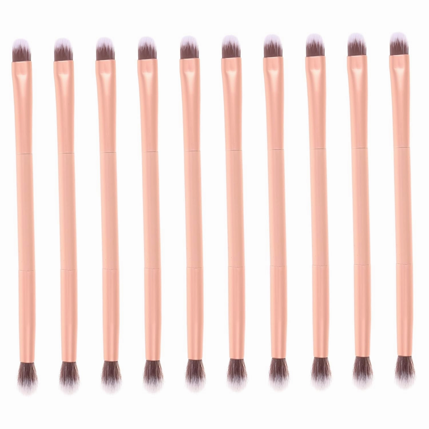 SAFIGLE 24pcs Double-ended Eyeshadow Brush for Women Handle Versatile Makeup Application for Home Salon Use for Eyeshadow Nose Contouring Finish