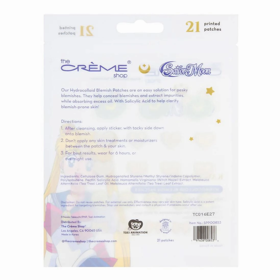Sailor Moon Kawaii Love Blemish Patches