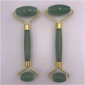 SAIYI Decorative Ornaments Dongling Jade Massage Roller is an Anti-Cellulite Facial Massage Roller Lifting Tool for Facial Wrinkles (Size : 1pc 14-15cm)