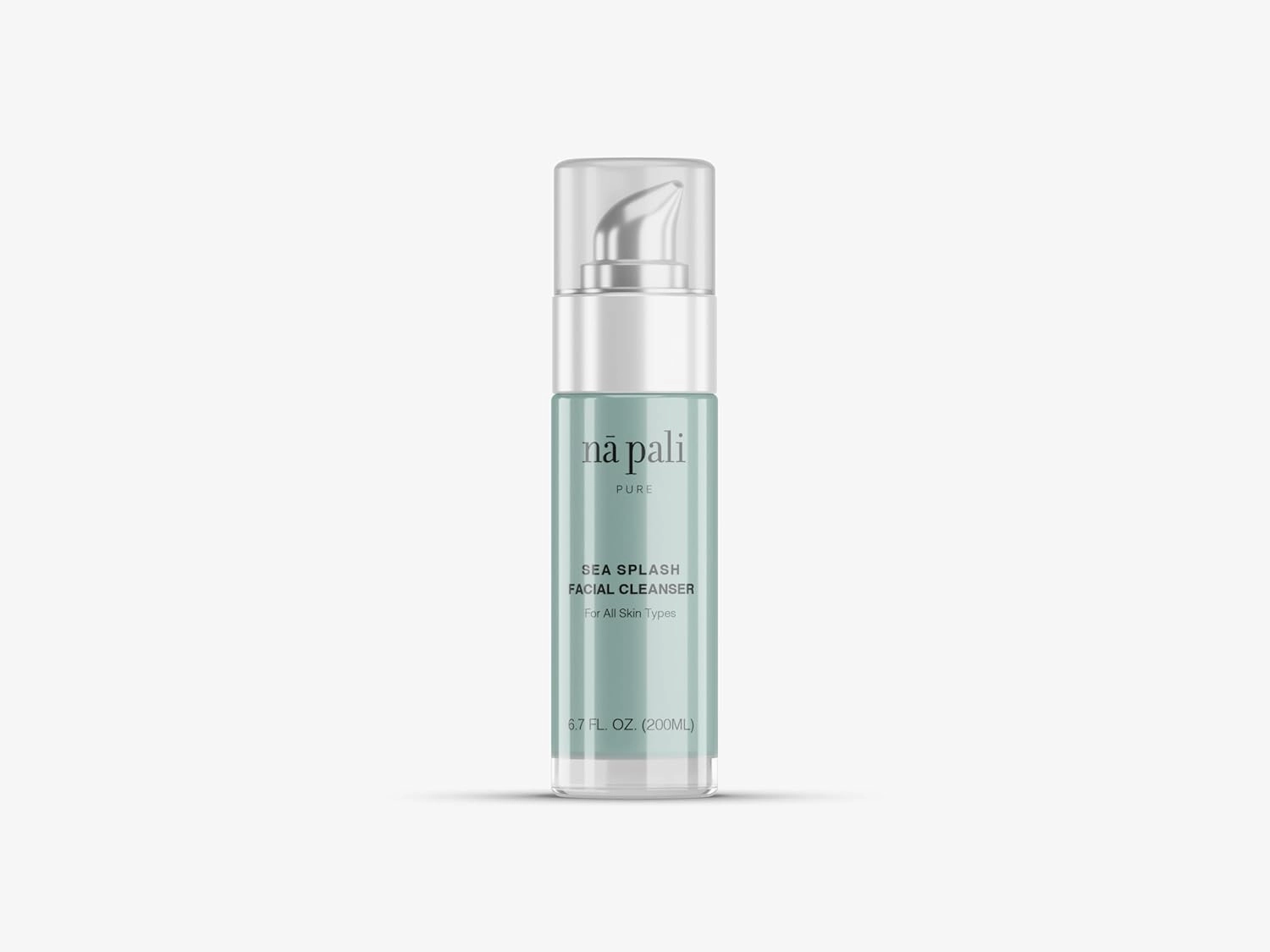Sea Splash Facial Cleanser Hydrating Face Wash with Dead Sea Salts, Algae, Aloe & Green Tea – Gentle, pH-Balanced Daily Cleanser for All Skin Types – 6.7 fl oz