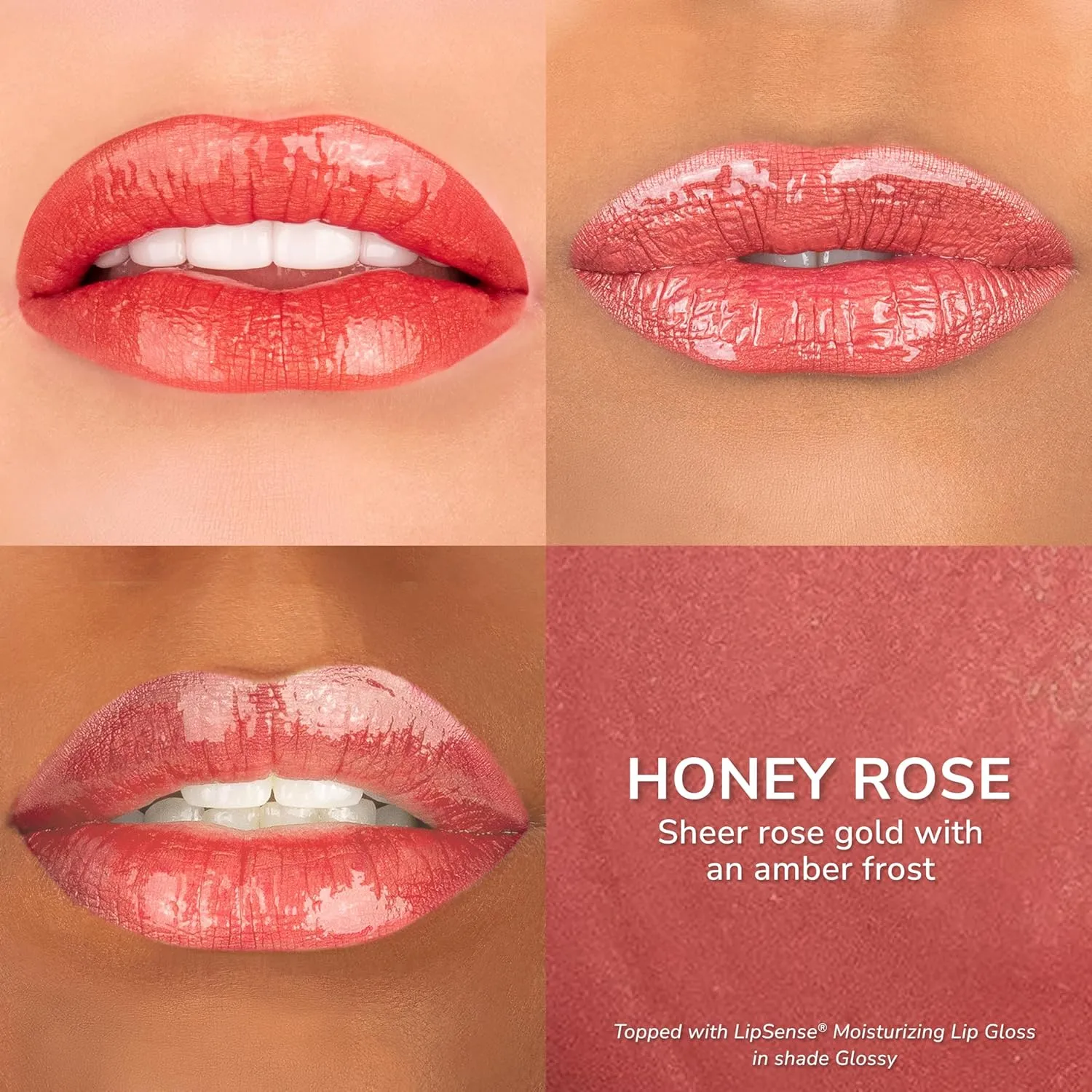 SeneGence LipSense Long-Lasting Liquid Lipstick – 18-Hour Wear, Waterproof, Transfer-Proof, Paraben-Free, Vegan, Cruelty-Free Lip Color in Multiple Shades