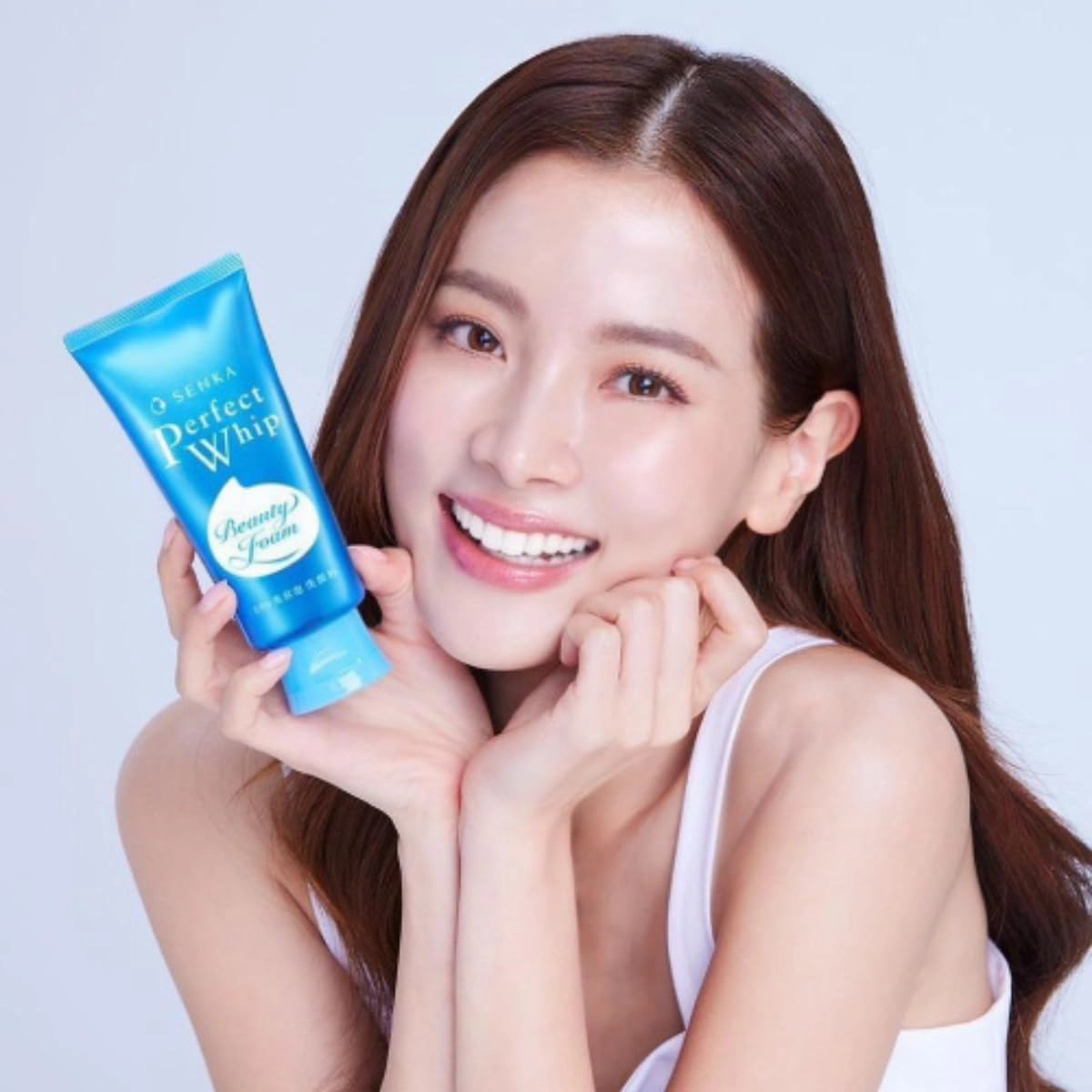 Senka Perfect Whip Beauty Foam Facial Cleanser 120g - Pack of 2 - Made in Japan - Free Hairband Included