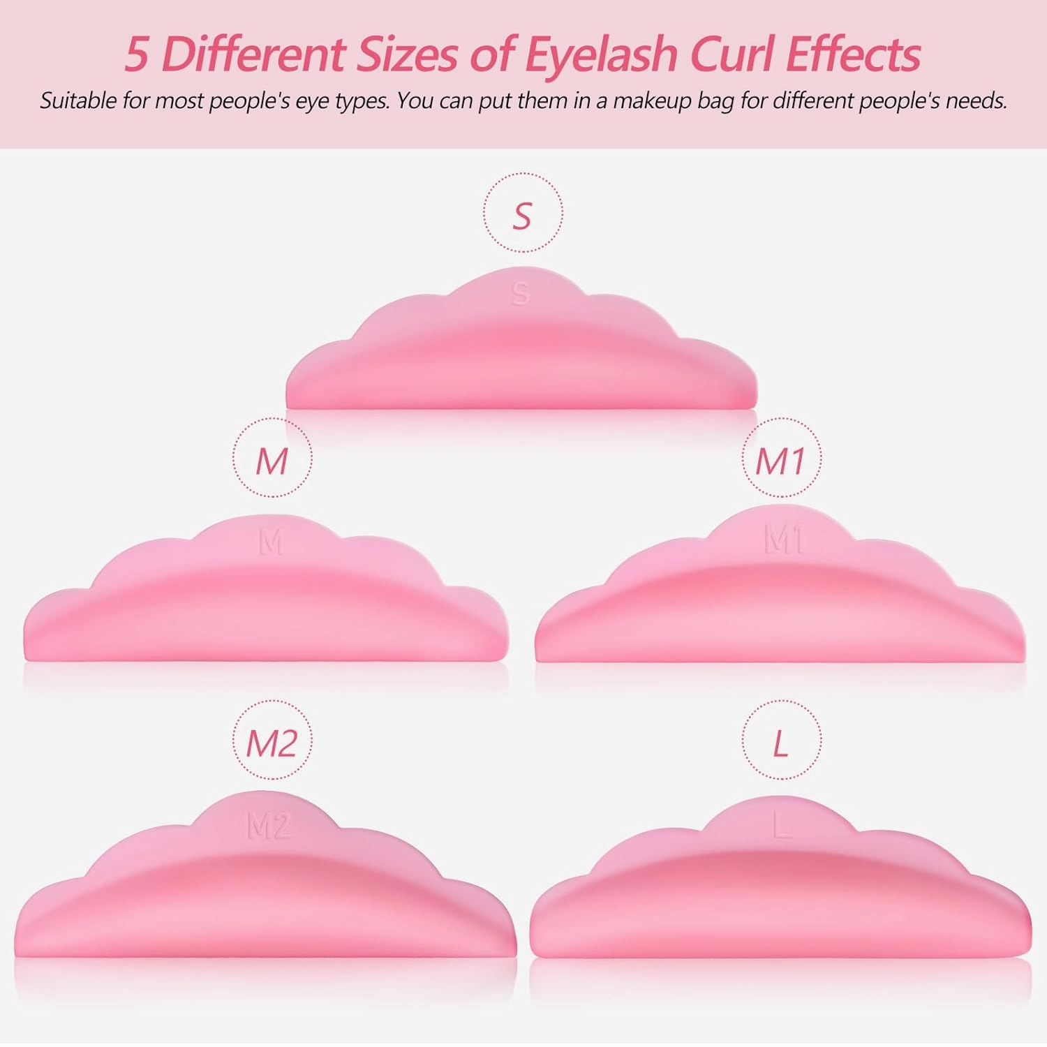 Sets Lash Lift Kit Eyelash Pads Perming Curler Silicone Makeup Tools for Lash Lifting Pairs