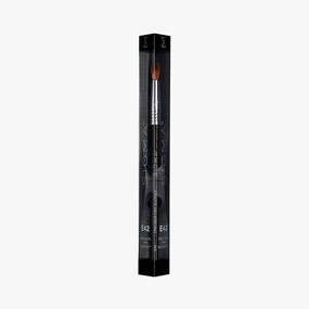 Sigma Beauty Professional E42 Precision Firm Blender Brush – Professional Dense Blending Brush for Cream or Powder Products - Firm Precision Eyeshadow Brush for Small or Hooded Eyes (1 Brush)