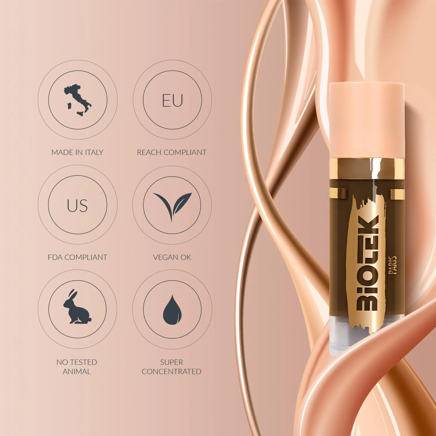 Skin Pigment for Permanent Makeup - Made in Italy - Tan 3 0,24 fl.oz.