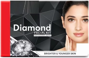 SM Diamond Facial Kit   Free Rose Water Toner | 300gm   100ml