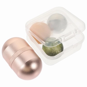 SOIMISS 1set Facial Jade Roller Cooling Eye for Face Portable Volcanic Roller Tool Compact for Absorption for Moms and Friends