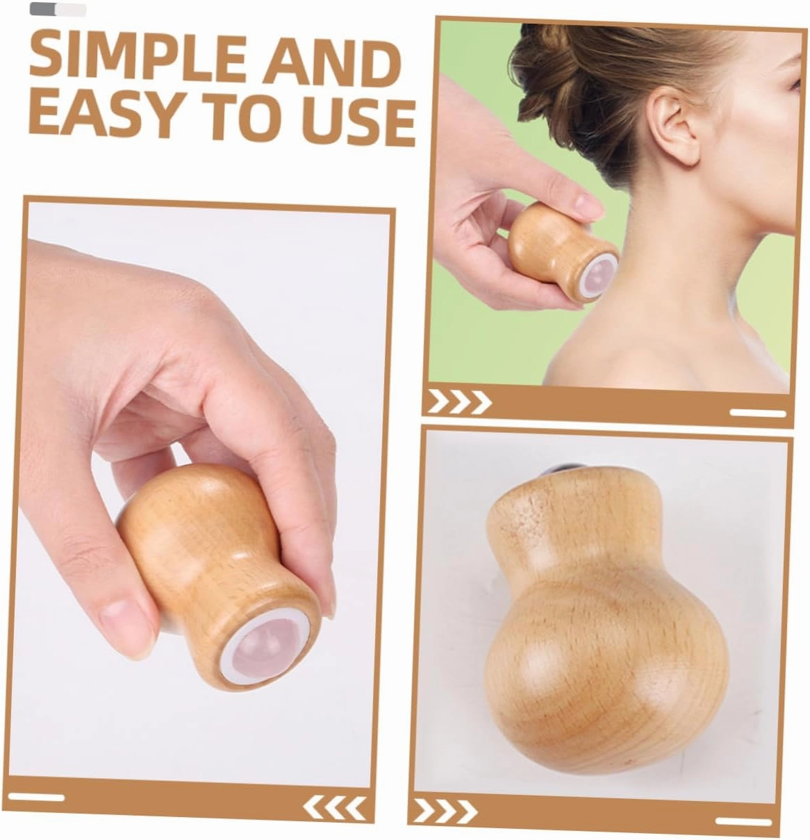 SOIMISS 5pcs Portable Jade Roller for Face Massage Versatile Skin Care Tool for Relaxation and Muscle Relief for Home Use and Gifting Suitable for Neck and Eye Massage